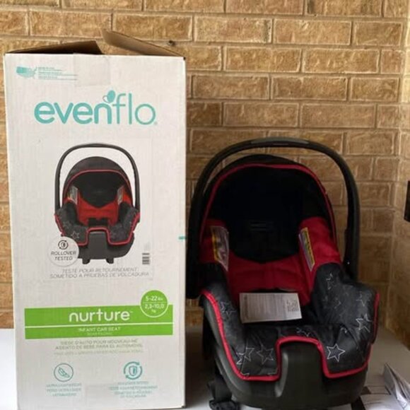 Evenflo Nurture Infant Car Seat with Base for 5-22 lbs New - Picture 4 of 9